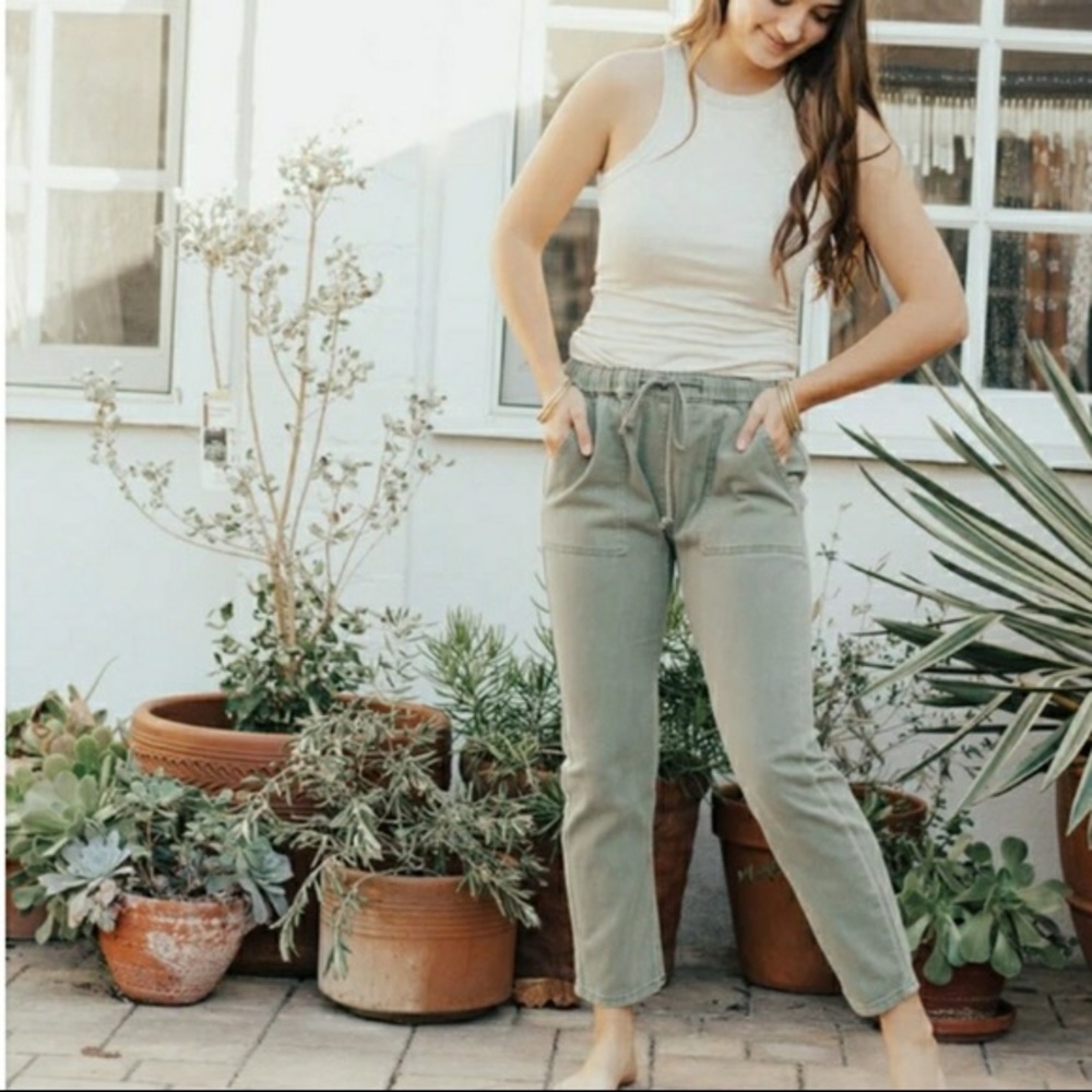 Taryn Charcoal Denim Pants CJLA
